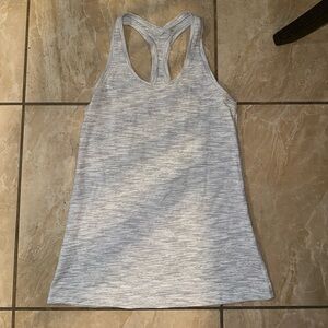 Grey Lululemon Cool Racerback Tank Top Size 8